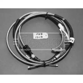 BORG & BECK bkb1010 -  Трос, стояночная тормозная система